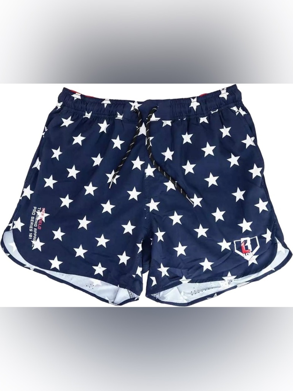 Baseball Lifestyle Navy Star Shorts